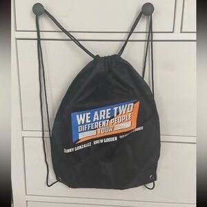 Danny Gonzalez & Drew Gooden Official Exclusive Drawstring Backpack WATDP Tour